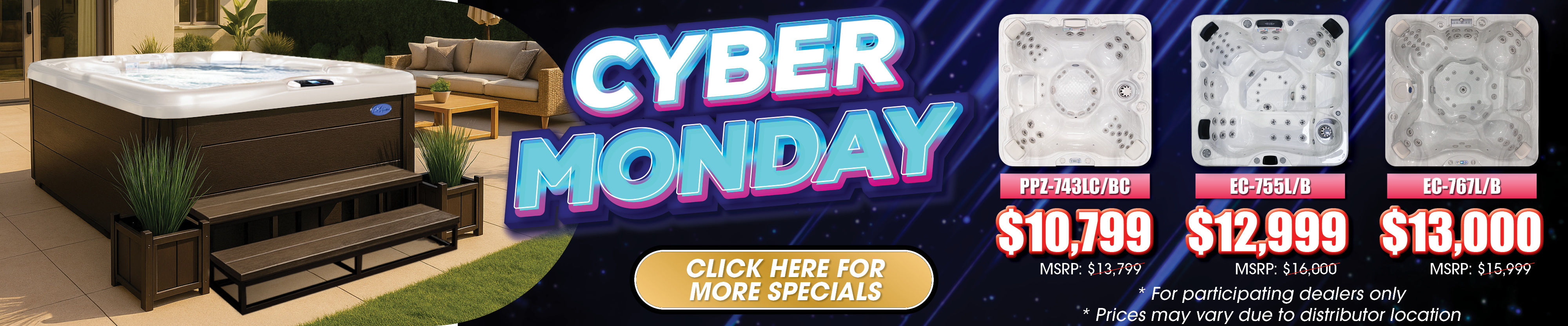 Calspas hot tub being used in a family setting - Royal Oak